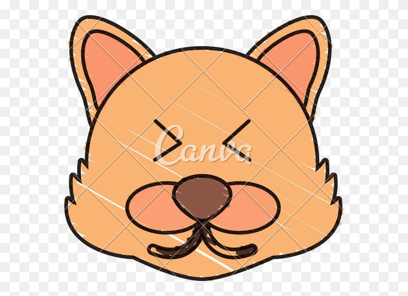 577x549 Wolf Nose Drawing, Piggy Bank, Animal HD PNG Download
