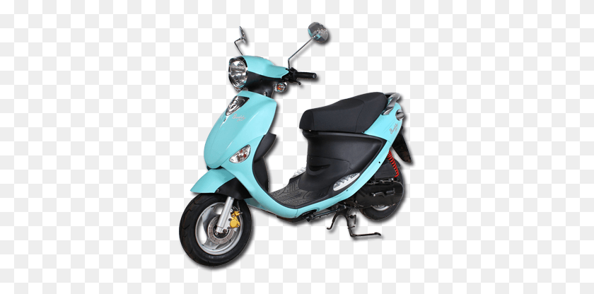 338x356 Wolf Rx 50 Scooter Light Blue, Motorcycle, Vehicle, Transportation HD PNG Download