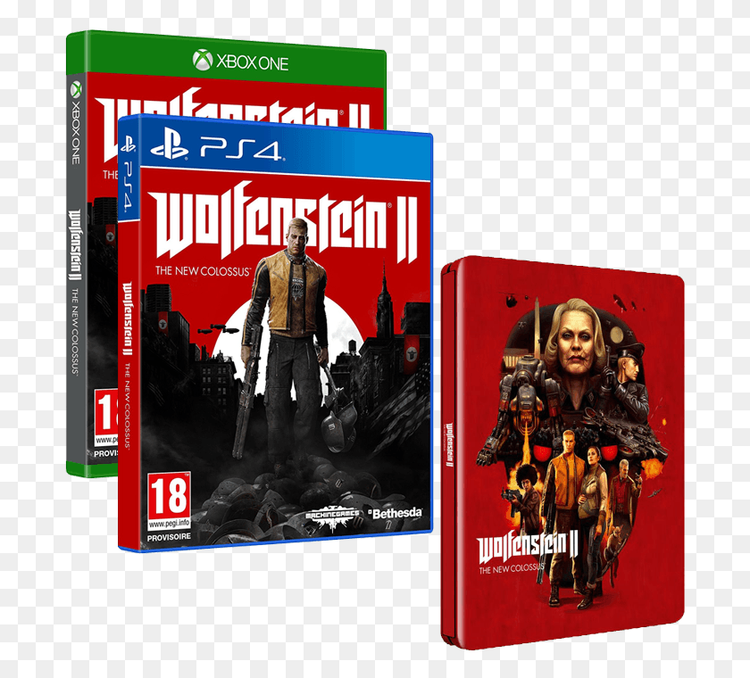 700x700 Wolfenstein 2 The New Colossus Collectors Edition, Person, Human, Poster HD PNG Download