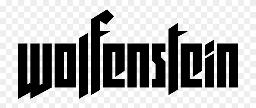 724x295 Descargar Png Wolfenstein Wolfenstein The New Order Logo, Gray, World Of Warcraft Hd Png