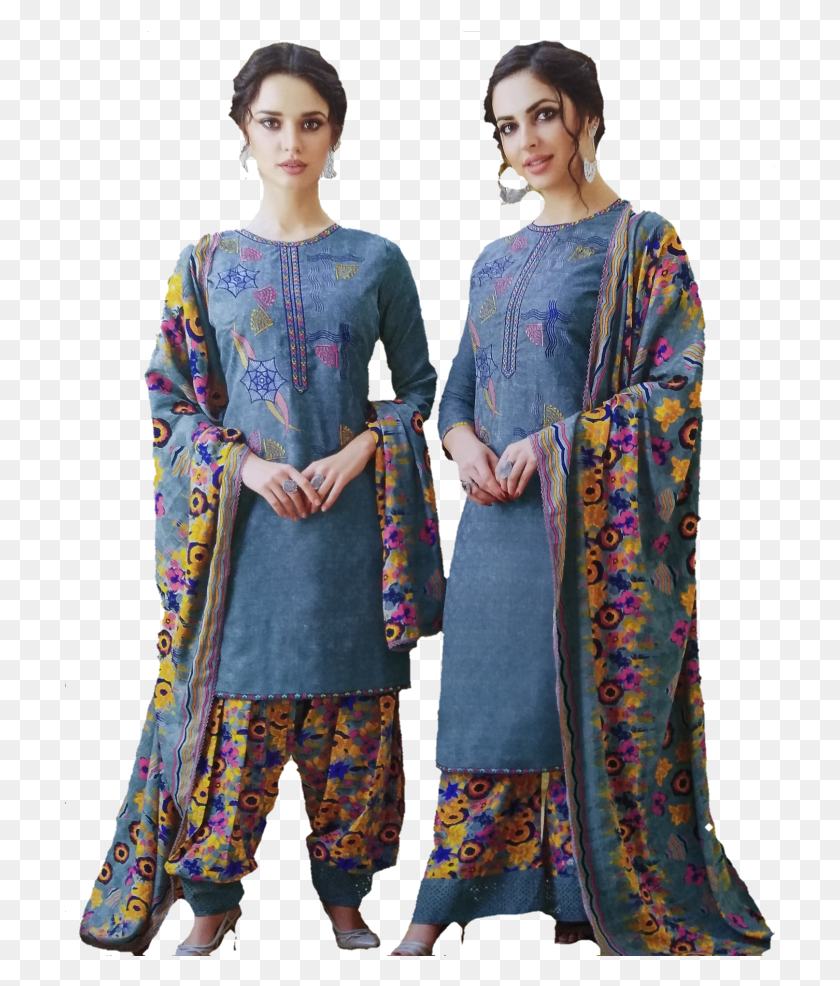 711x926 Wollen Salwar Костюм Материал Платья Royal Patiyala С, Одежда, Одежда, Человек Png Скачать