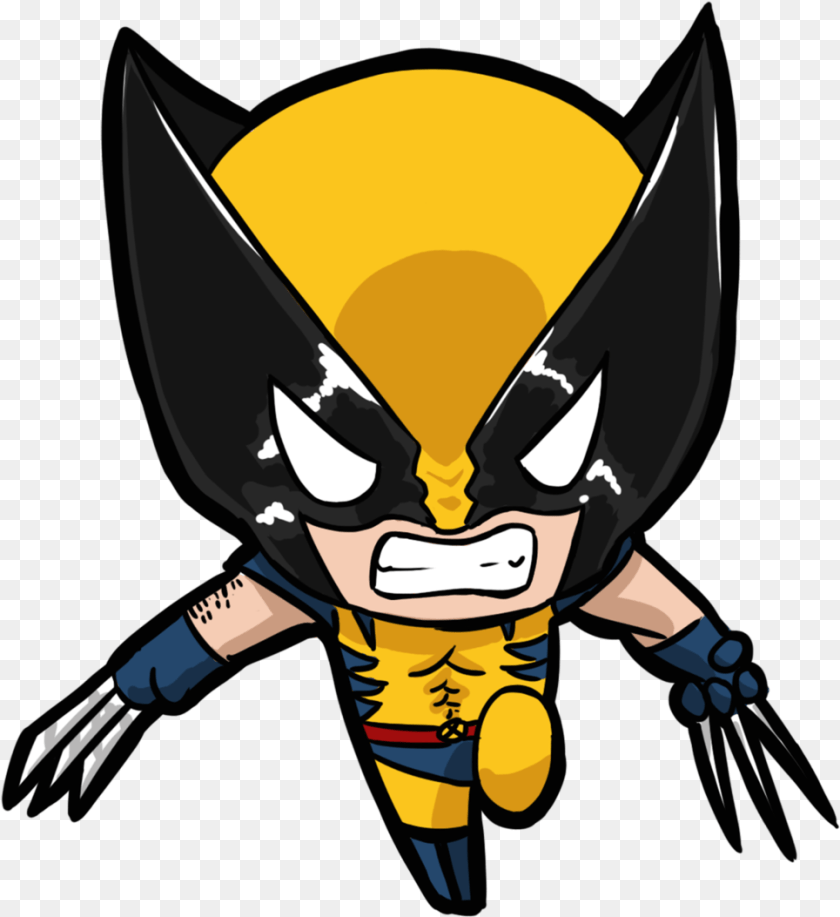 Wolverine Chibi Wolverine Cartoon, Baby, Person PNG