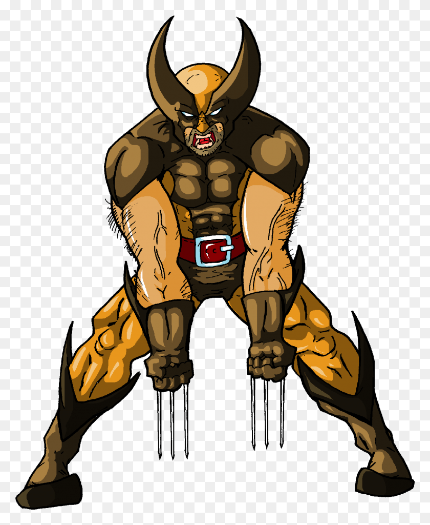 1533x1895 Wolverine Illustration, Architecture, Building, Pillar HD PNG Download