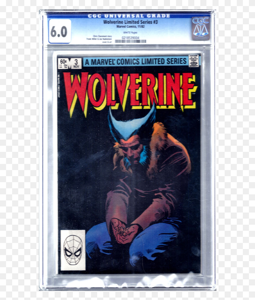 586x928 Descargar Png Wolverine Issue 3 Comic Frank Miller Wolverine, Cartel, Publicidad, Persona Hd Png