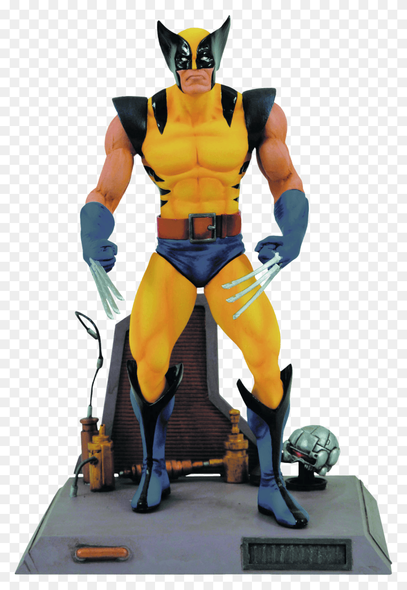 1109x1646 Descargar Wolverine Marvel Select 6 Figura De Acción Marvel Select Wolverine, Persona, Humano, Casco Hd Png