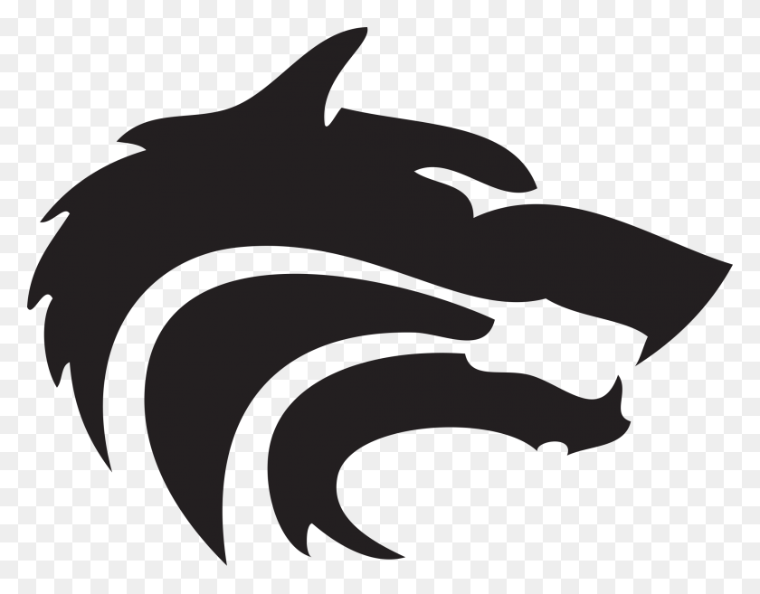 2151x1649 Wolves Belong To Family Groups Called Packs Usually Black Hills High School Wolf Logo, Animal, Mammal HD PNG Download
