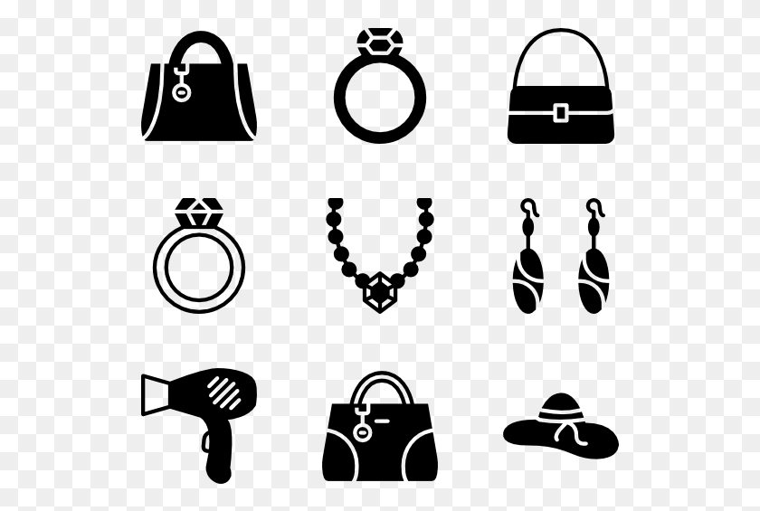 529x505 Woman Accessories Accesorios Vector, Gray, World Of Warcraft HD PNG Download
