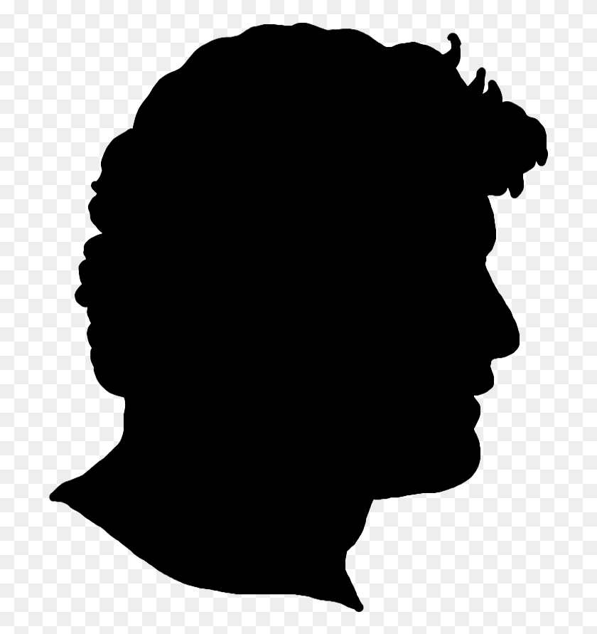 705x831 Woman Face Silhouette Transparent Background Francis Cabot Lowell Portrait, Gray, World Of Warcraft HD PNG Download