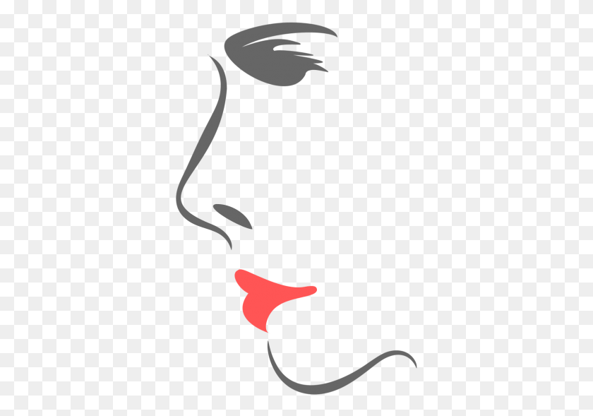 343x529 Женское Лицо Вектор Женское Лицо Логотип, Текст, Графика Hd Png Скачать