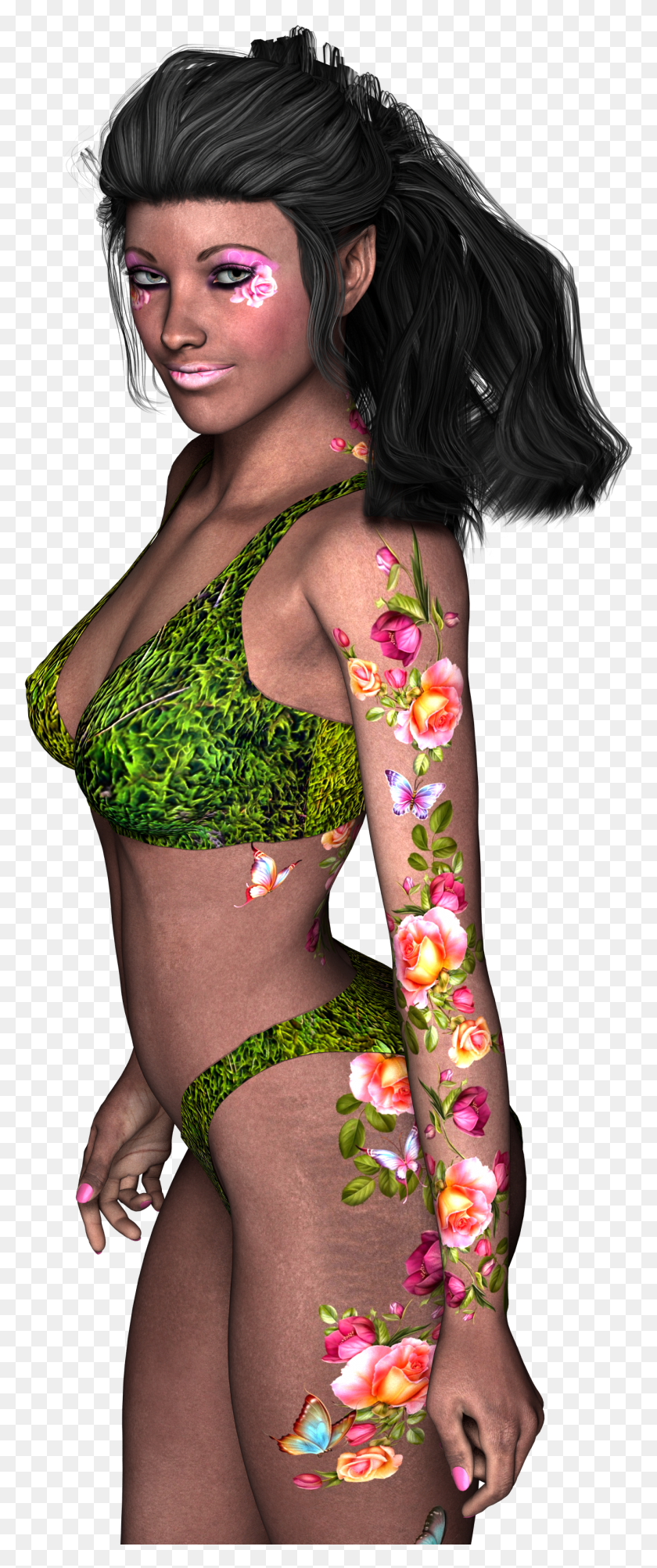 1278x3185 Woman Fae Fantasy Fairy Girl 1452588 Fairy HD PNG Download