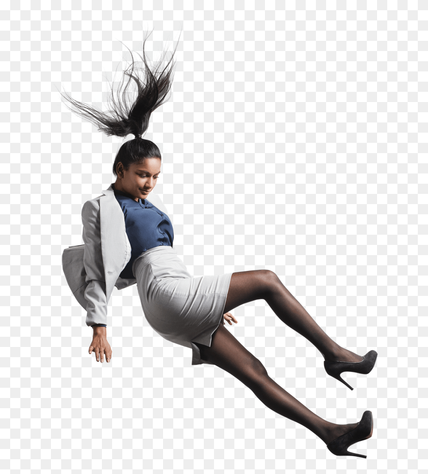 645x869 Woman Falling Person Falling Stock, Dance Pose, Leisure Activities, Human HD PNG Download