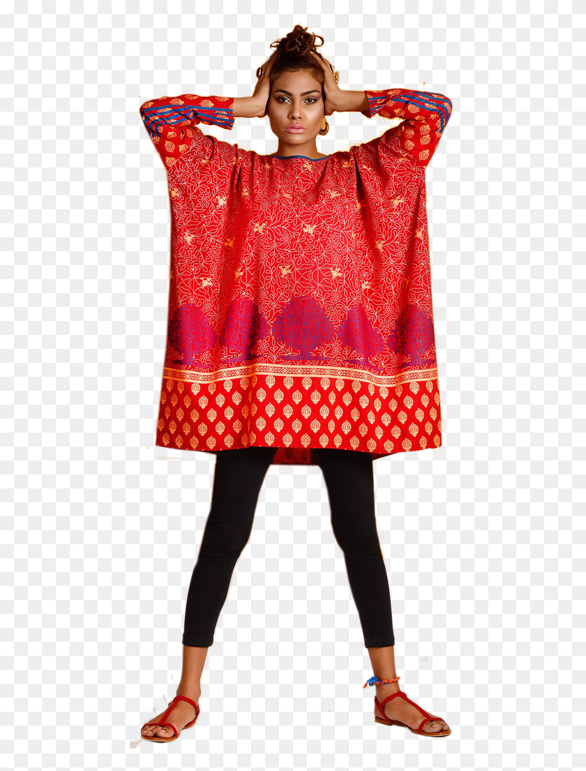 476x1045 Woman Girl Image Source Top Styles In Pakistan, Clothing, Apparel, Person HD PNG Download