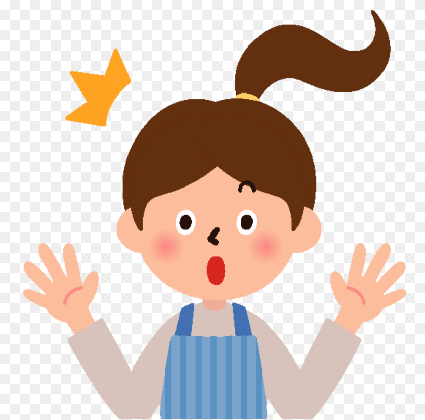 Woman Is Surprised Baby, Person, Face, Head Clipart PNG