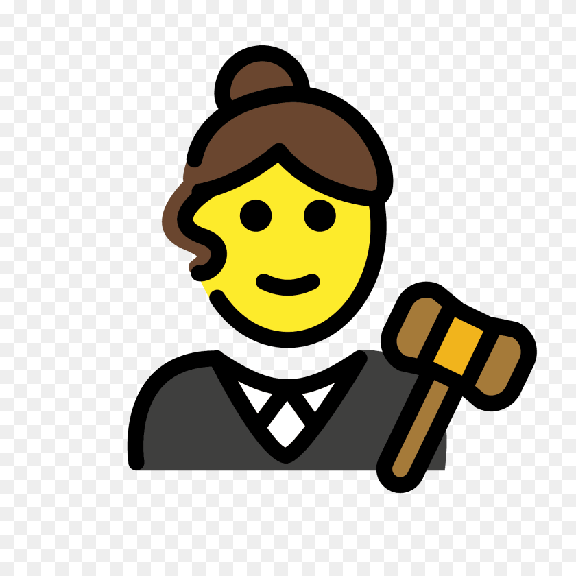 1920x1920 Woman Judge Emoji Clipart, Face, Head, Person Sticker PNG