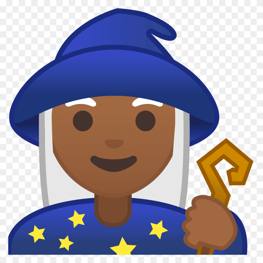 1920x1920 Woman Mage Emoji Clipart, Clothing, Hat, Face, Head Sticker PNG