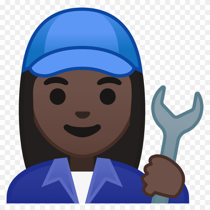 1920x1920 Woman Mechanic Emoji Person, People, Cap, Clothing Clipart PNG