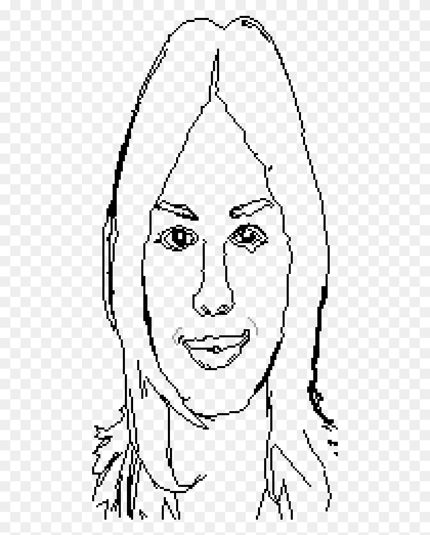 481x985 Woman Outline Line Art, Gray HD PNG Download