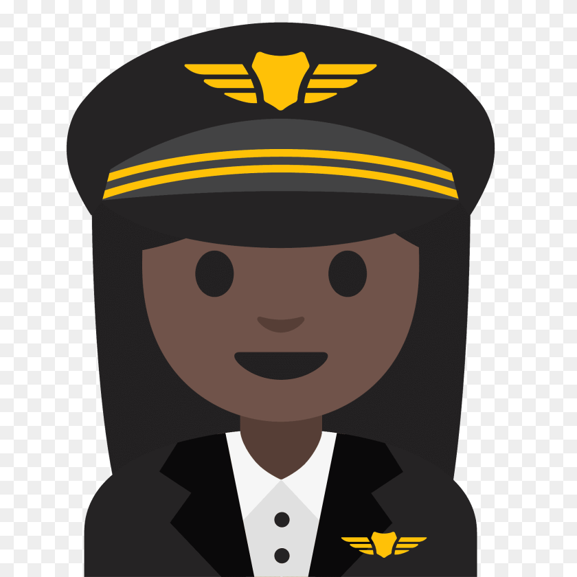 1920x1920 Woman Pilot Emoji Captain, Officer, Person, Formal Wear Clipart PNG