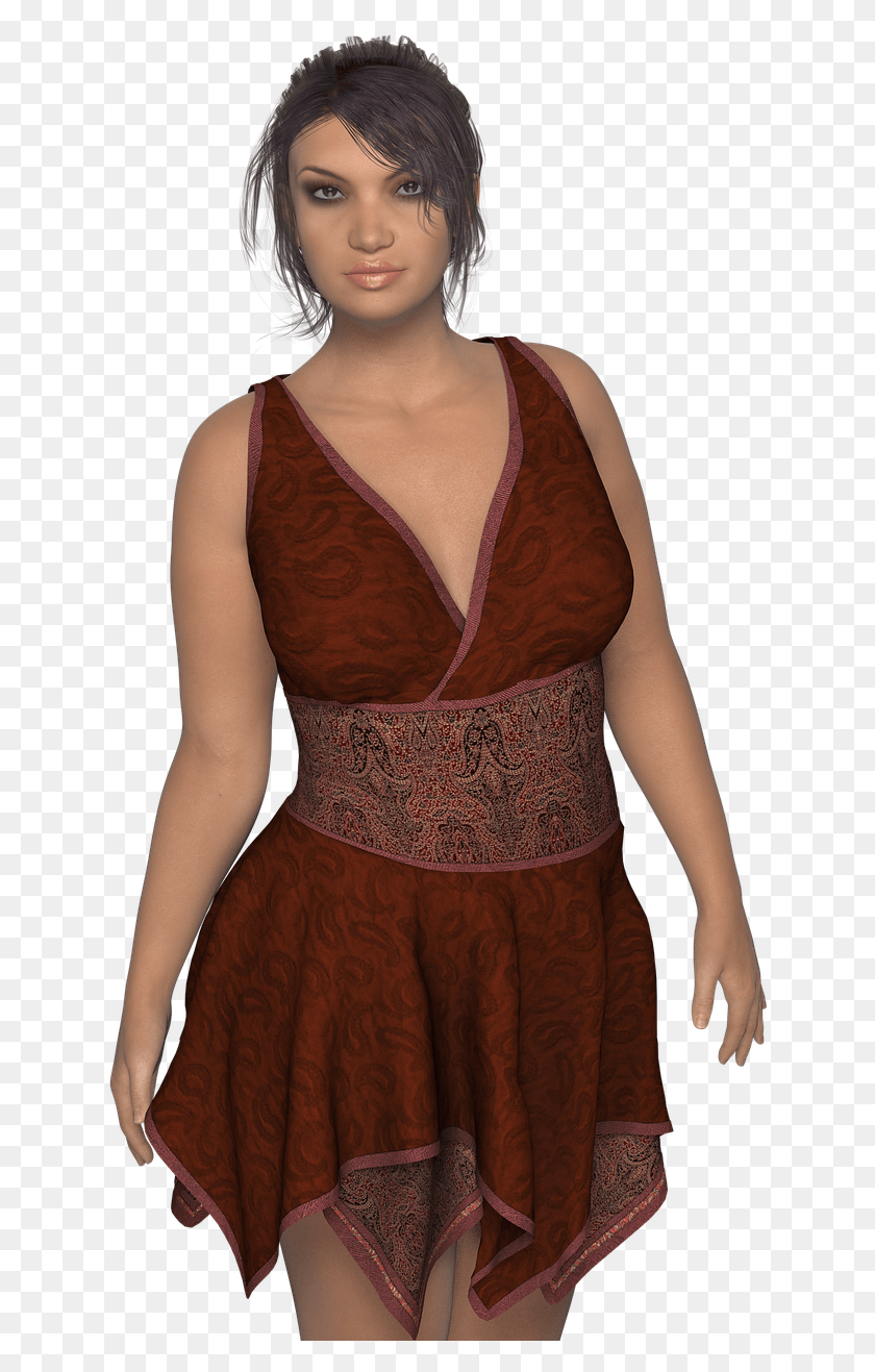636x1257 Woman Pose Model Strong Render Image Photo Shoot, Clothing, Apparel, Evening Dress HD PNG Download