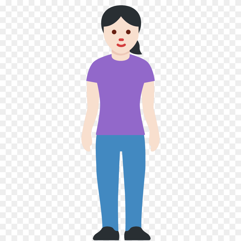 1920x1920 Woman Standing Emoji Clipart, T-shirt, Clothing, Pants, Boy PNG