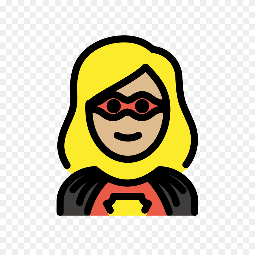 1920x1920 Woman Superhero Emoji Clipart, Baby, Person, Face, Head Sticker PNG