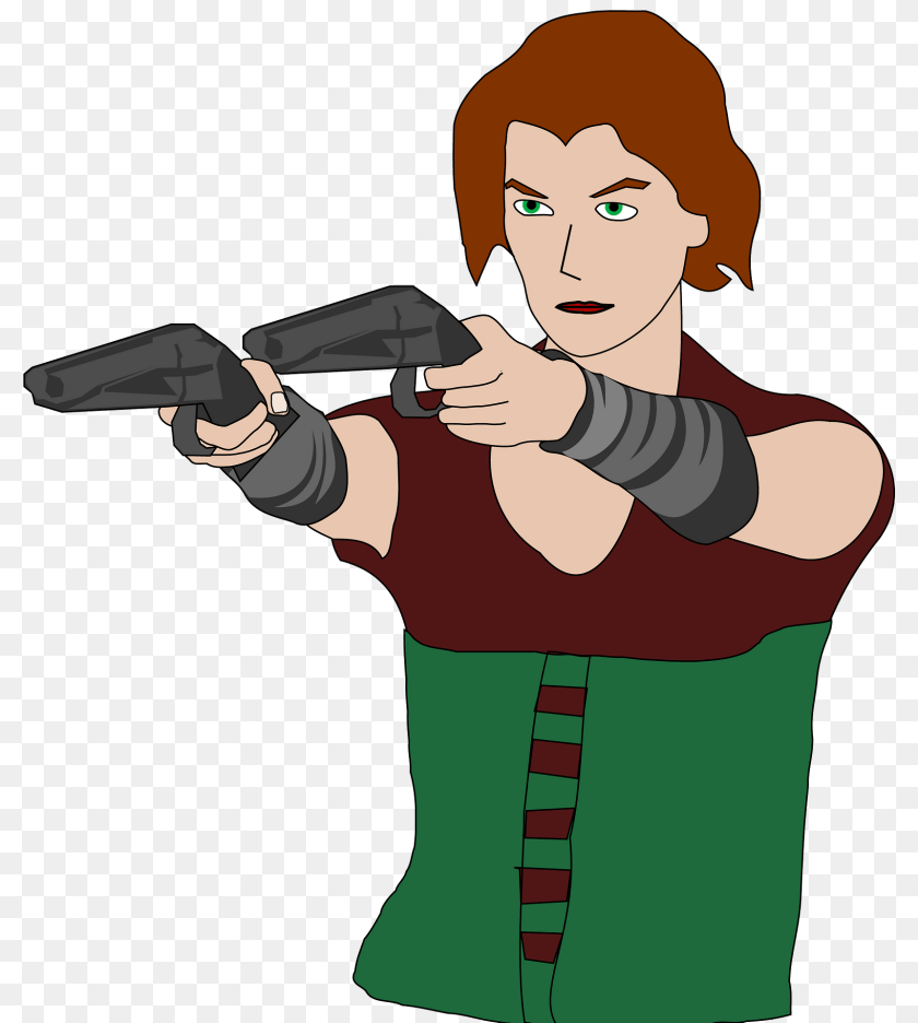 1723x1920 Woman With Guns Person, Face, Head Clipart PNG