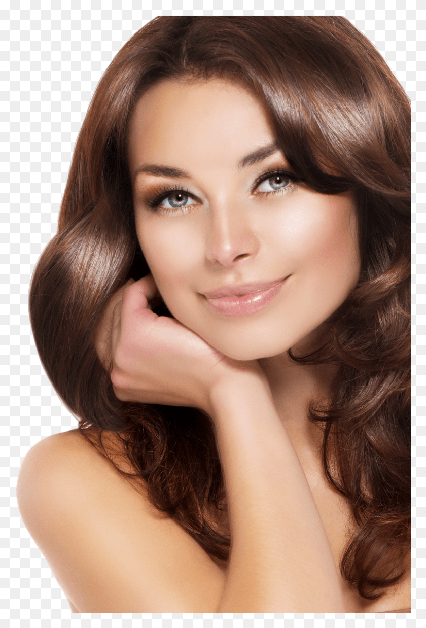 805x1216 Woman With Hair, Face, Person, Human HD PNG Download
