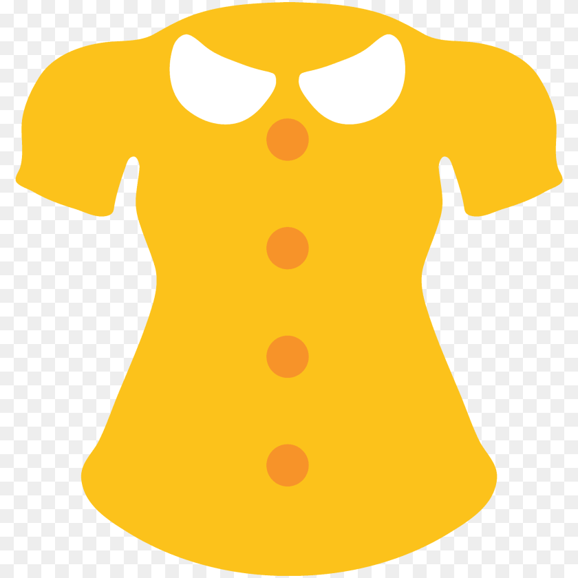 1920x1920 Womans Clothes Emoji Clipart, Blouse, Clothing, Shirt, T-shirt Sticker PNG