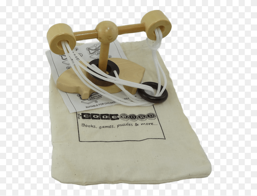 549x581 Wombat Double Loop Disentanglement Rope Puzzle Longboard, Clothing, Apparel, Ivory HD PNG Download