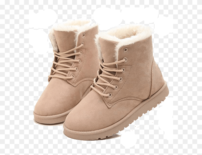 601x586 Women Boots Snow Warm Winter Boots Botas Lace Up Mujer Boots For Winter Womens, Clothing, Apparel, Footwear HD PNG Download