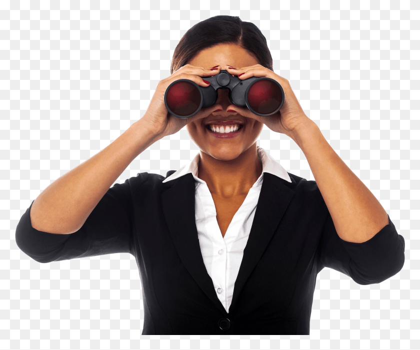 3845x3161 Women Holding Binoculars Woman With Binoculars HD PNG Download