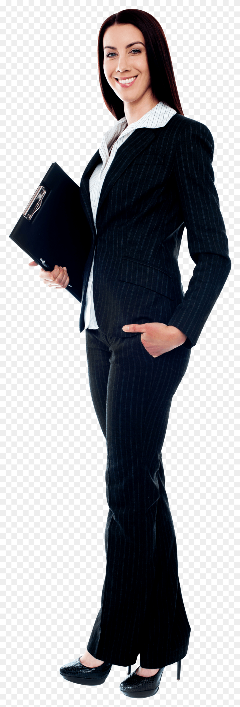 1384x4270 Women In Suit Businesswoman Full Body, Clothing, Apparel, Overcoat HD PNG Download