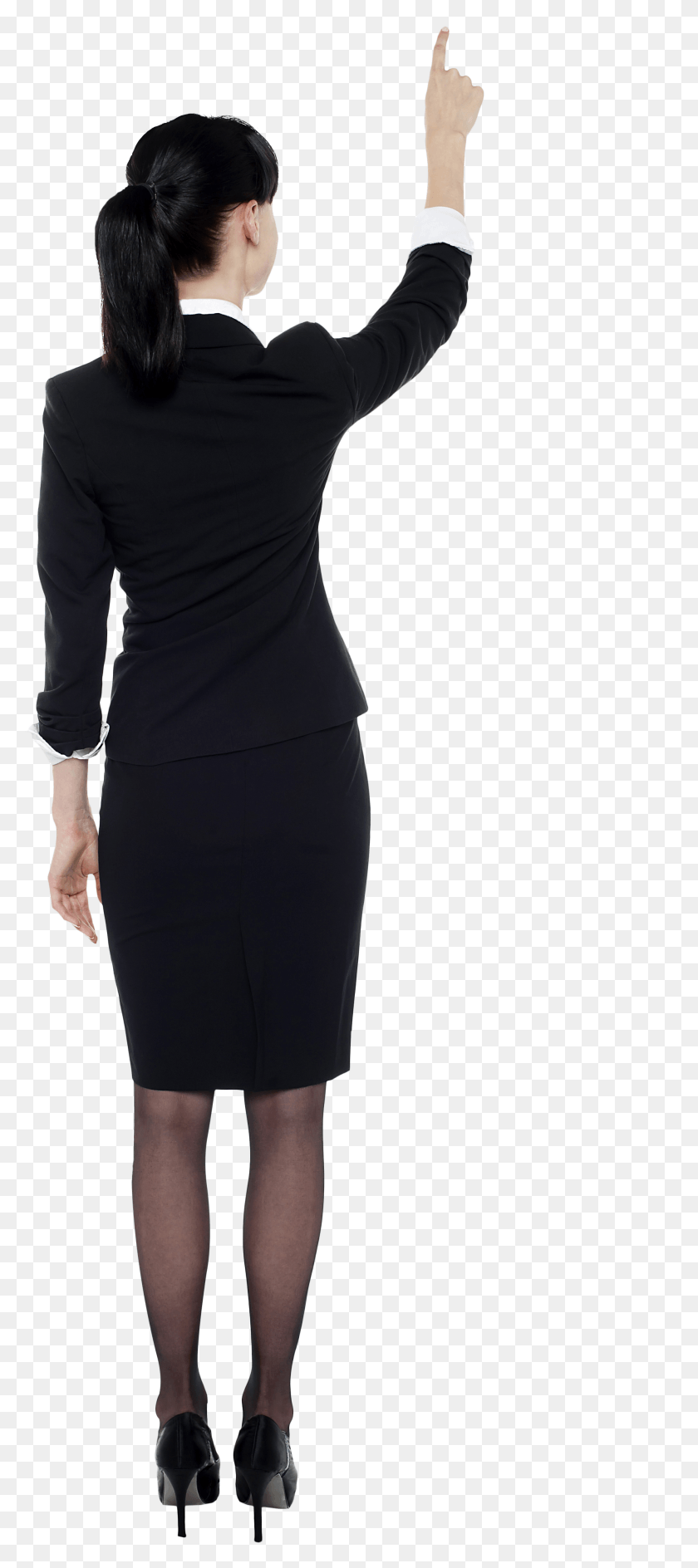 2002x4694 Women Pointing Top Free Image Stock Photography, Sleeve, Clothing, Apparel HD PNG Download