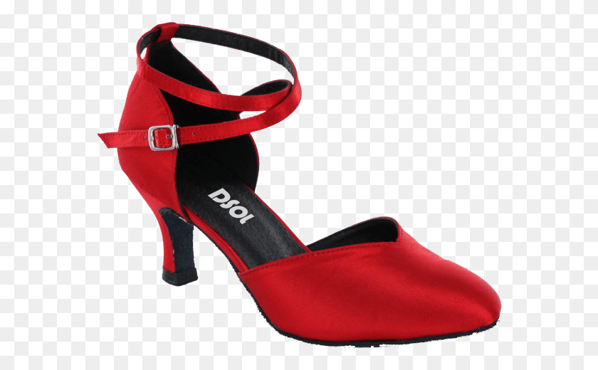 570x460 Women Red Shoe Red Ballroom Dance Shoes, Clothing, Apparel, Footwear HD PNG Download