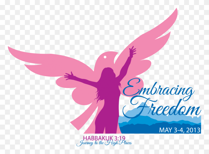1007x721 Women S Conference Finallogo Freedom Woman Clipart, Graphics, Bird HD PNG Download