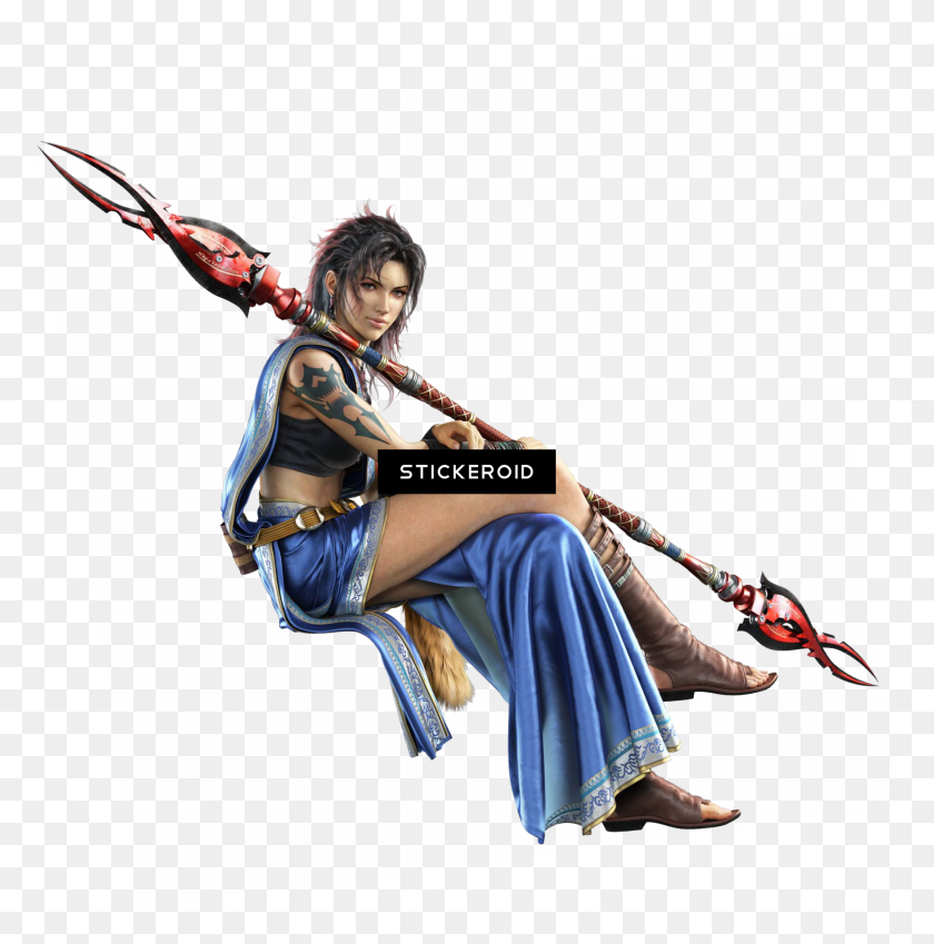 1753x1775 Women Transparent Warrior Final Fantasy 13 Fang, Bow, Costume, Person HD PNG Download