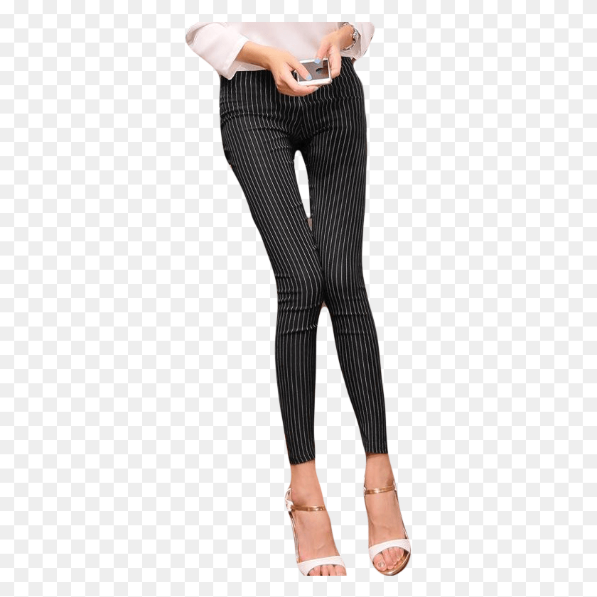 321x781 Women Vertical Striped Pants Leggings, Clothing, Apparel, Tights Descargar Hd Png