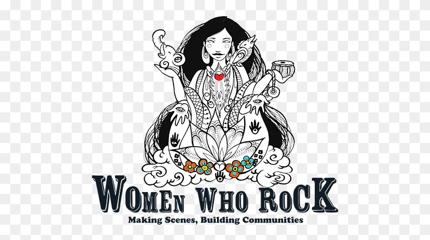 483x410 Descargar Png / Las Mujeres Que Rockean, Cartel, Publicidad, Persona Hd Png