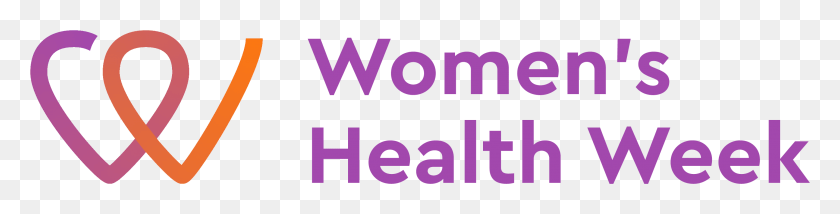 2872x570 Womens Health Week Symbol, Text, Alphabet, Word HD PNG Download