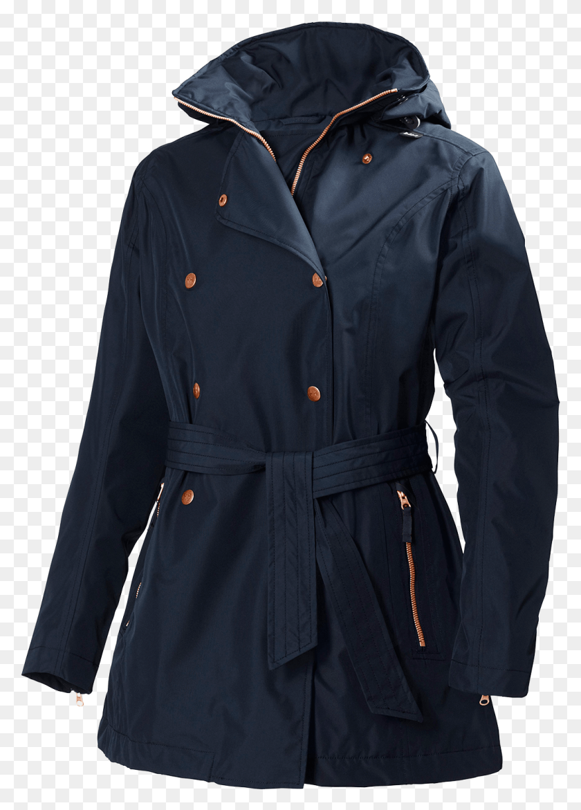 1054x1502 Womens Wesley Trench Coat Helly Hansen W Welsey Trench, Clothing, Apparel, Overcoat HD PNG Download