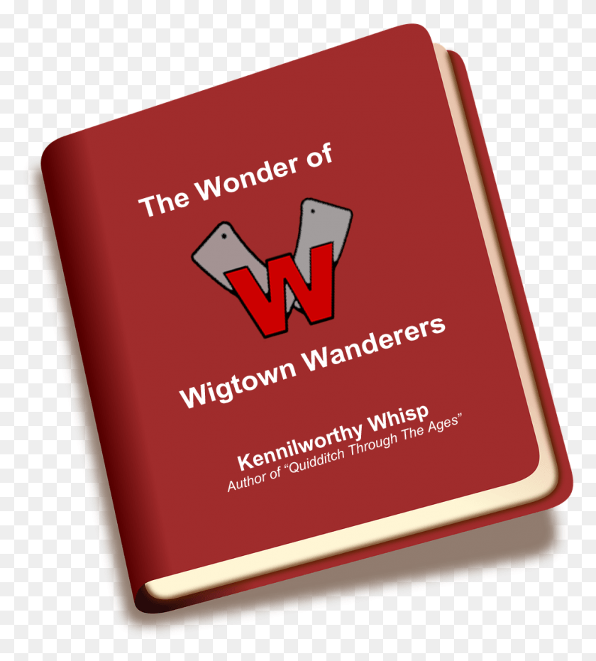 964x1077 Wonder Of Wigtown Wanderers Book Graphic Design, Text, Business Card, Paper HD PNG Download