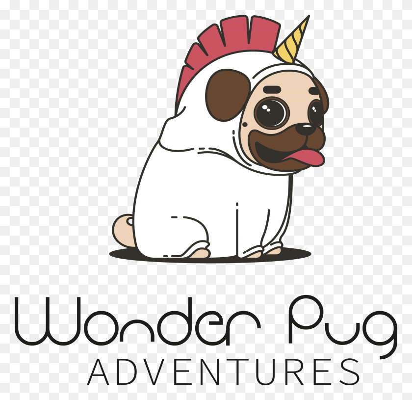 2925x2834 Wonder Pug Adventures, Text, Dog, Pet HD PNG Download