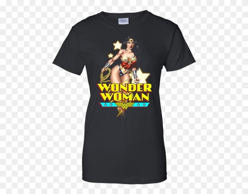 493x599 Wonder Woman, Clothing, Apparel, T-shirt HD PNG Download