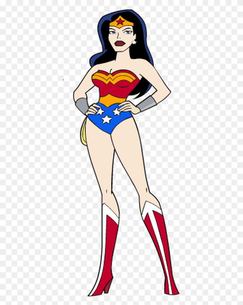 405x993 Wonder Woman Clipart File Wonder Woman Cartoon, Clothing, Apparel, Costume HD PNG Download