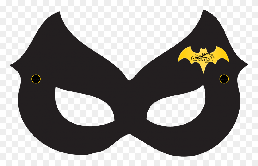 2864x1768 Wonder Woman Clipart Mask Bat Girl Mask HD PNG Download