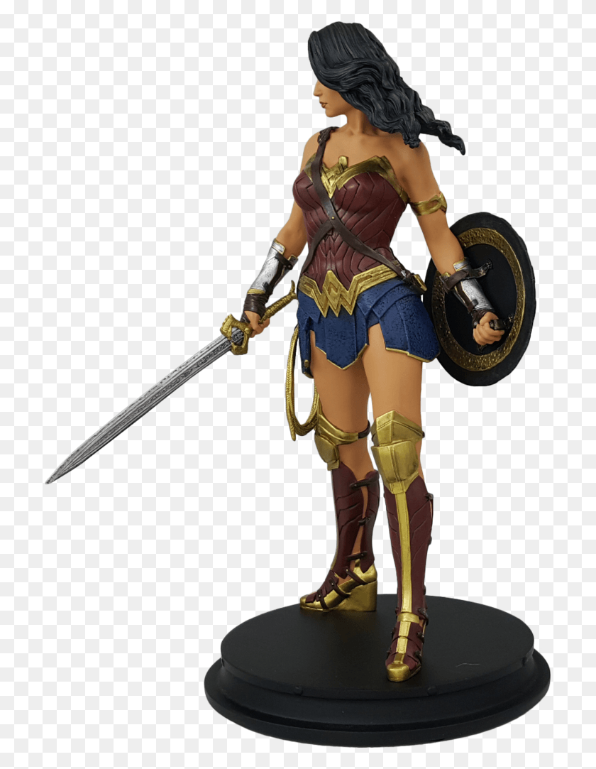 713x1023 Wonder Woman Movie Exclusive Statue Eaglemoss Busto Mulher Maravilha, Person, Human, Costume HD PNG Download