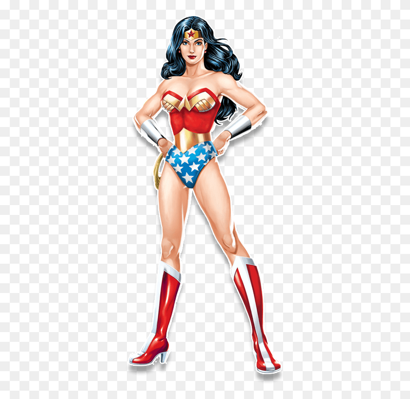 327x757 Wonder Woman Wonder Woman Drawing Comic, Costume, Person, Human HD PNG Download