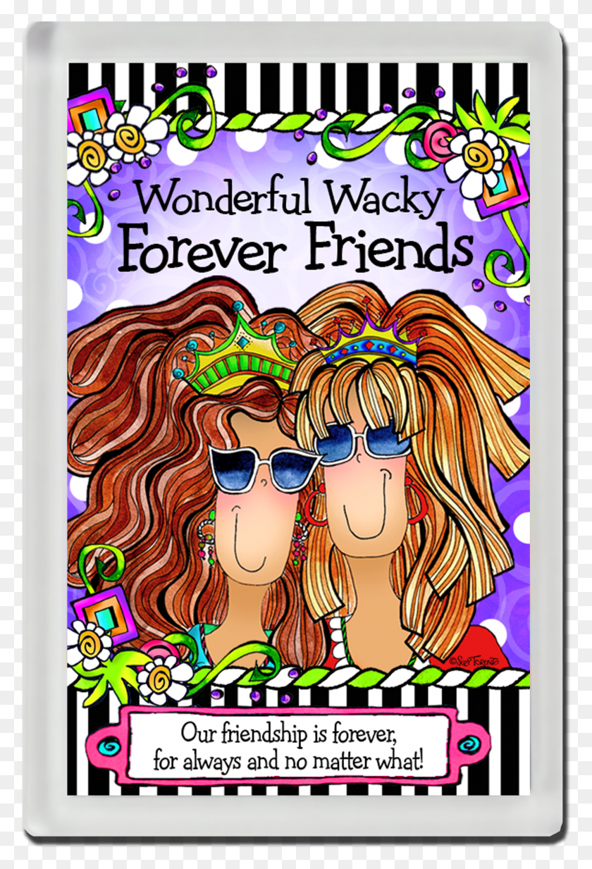 1811x2725 Wonderful Wacky Forever Friends Magnet Cartoon HD PNG Download