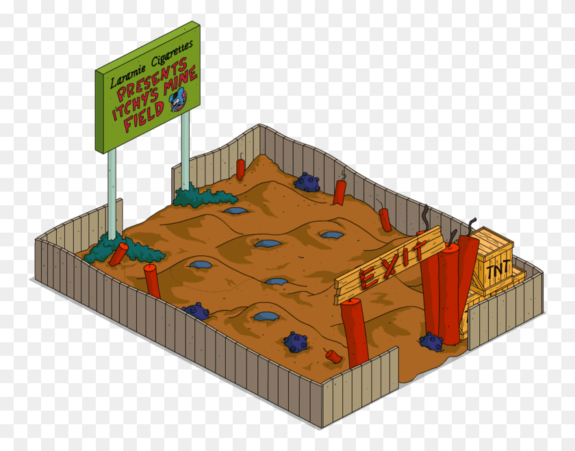 755x599 Wondering If You Should Add Itchy39s Mine Field To Your Simpsons Itchy39s Mine Field, Nature, Outdoors, Water HD PNG Download