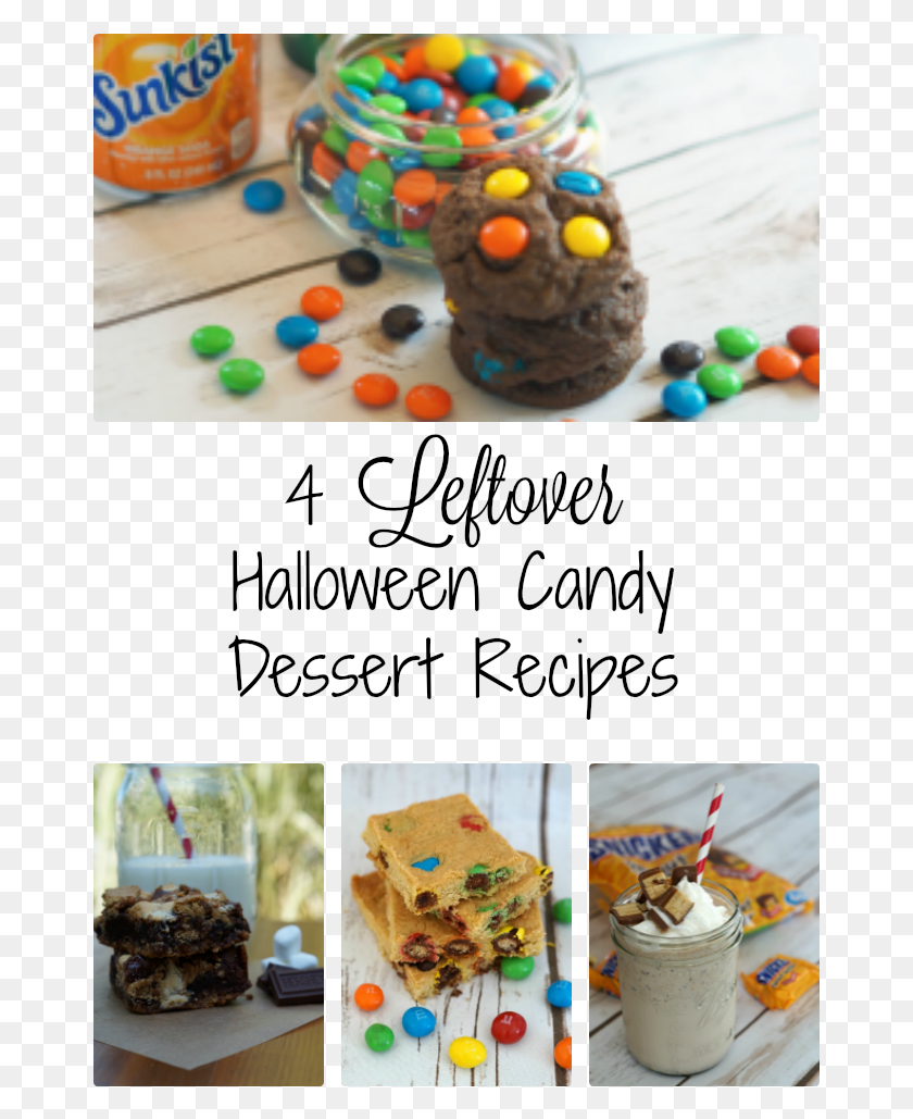 669x969 Wondering What To Do With Your Leftover Halloween Candy Recipe, Dessert, Food, Icing HD PNG Download